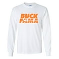 thumbnail image 1 of Tennessee Tshirt Football Team Color Tennessee Orange Tennessee Buck Fama Funny Rocky Top Mens Long Sleeve T-shirt Graphic Tee-White-6xl, 1 of 4