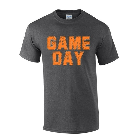 Tennessee Tshirt Football Team Color Tennessee Orange Tennessee Game Day Shirt Rocky Top Mens Short Sleeve T-shirt Graphic Tee-Heather Grey-xl