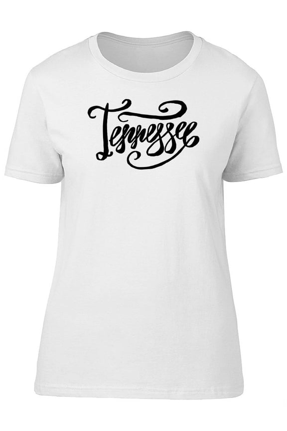 Tennessee Usa State Travel Lover T-Shirt Women -Image by Shutterstock, Female x-Large