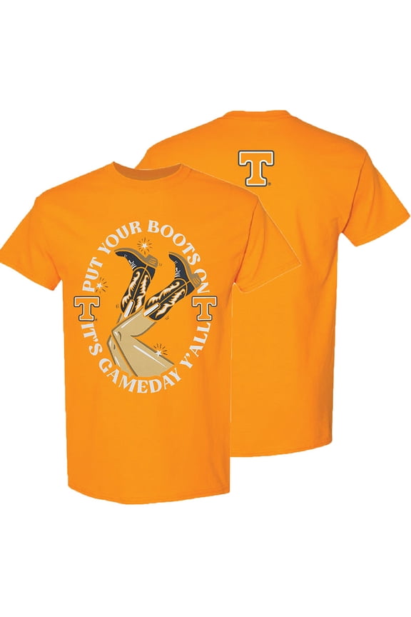 Tennessee Vols Boots Gameday T-Shirt