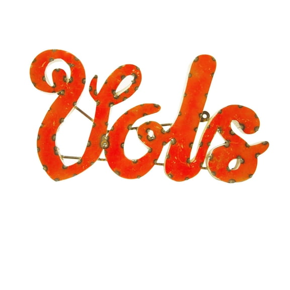 Tennessee Vols Recycled Metal Wall Decor