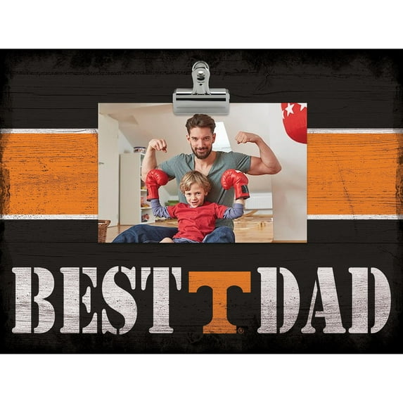 Tennessee Volunteers 10'' x 10'' Best Dad Clip Frame
