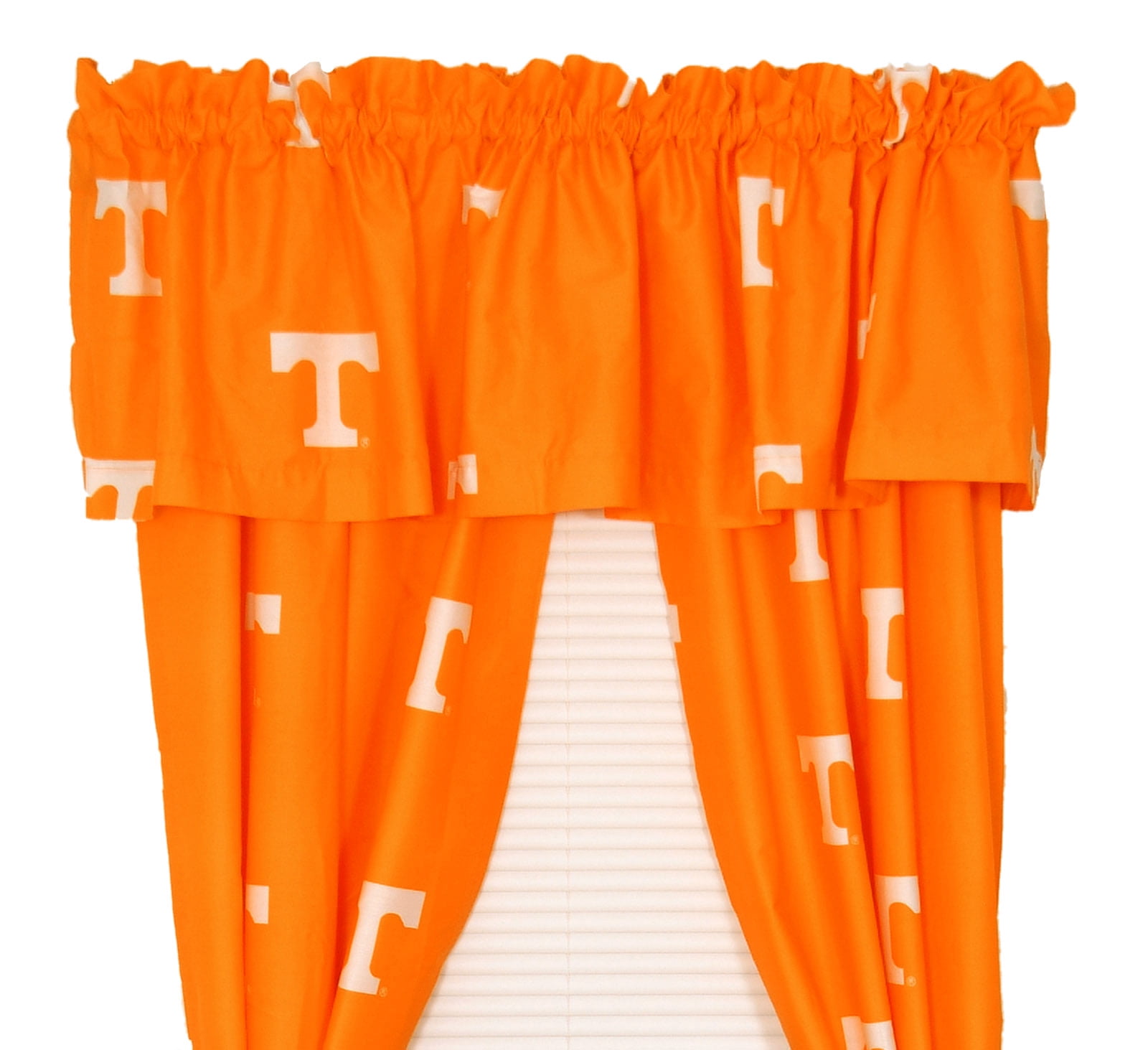 Tennessee Volunteers 100% Cotton, 84" Curtain Panels, Set of 2