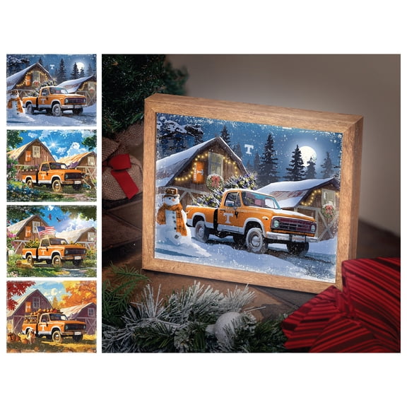 Tennessee Volunteers 12" x 11" Four Seasons LED Light Box