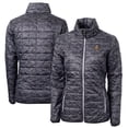 thumbnail image 1 of Tennessee Volunteers Cutter & Buck Women's Rainier PrimaLoft Eco Insulated Printed Full-Zip Puffer Jacket - Black, 1 of 3