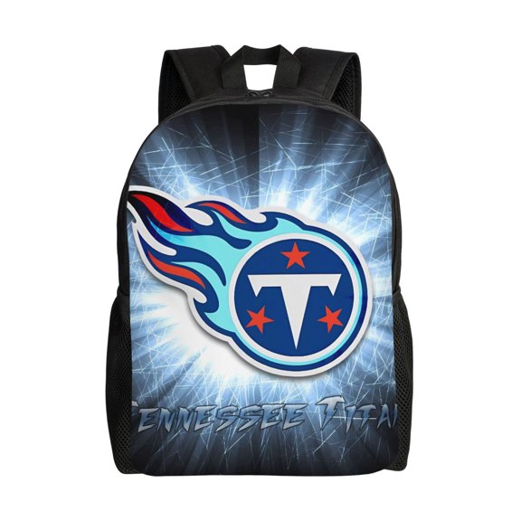 Tennessee Youth Large Capacity Backpack Multifunctional Travel Backpack American Football Fan Gift Waterproof Schoolbag Laptop Bag Men and Women Sports Backpack