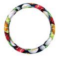 thumbnail image 1 of Tennis 14.5 Inch Printing PVC Leather Car Wheel Cover Steering Wheel Cover Car Wheel Covers Auto Accessories, 1 of 6