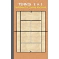 thumbnail image 1 of Tennis 2 in 1 Tacticboard and Training Workbook: Tactics/strategies/drills for trainer/coaches, notebook, training, exer, (Paperback), 1 of 1