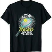 Tennis Addiction Quote for a Tennis Player Womens T-Shirt Black Small