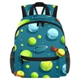 thumbnail image 1 of Tennis Adjustable Shoulder Strap Backpack - Large Capacity, Printed Design, Lightweight - Business Backpack Men, Mini Backpack Toy, Mini Backpack, 1 of 1