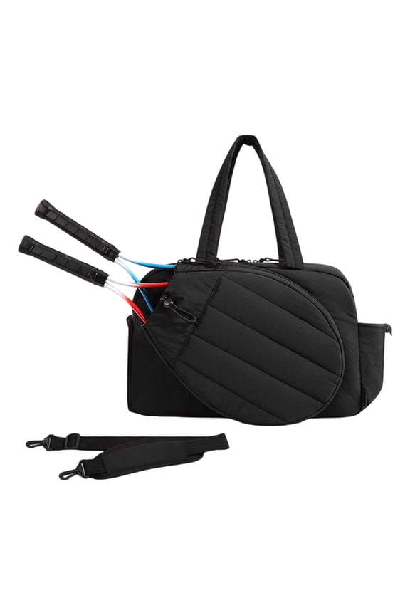 Tennis Backpack For Women Men Lightweight Design With 2 Racket Compartments, Adjustable Straps & Shoe Storage