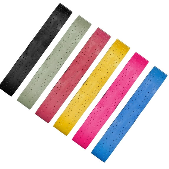 Tennis Badminton Racket Grip, Pickleball Racquet Handle Grip with Damping Ridges
