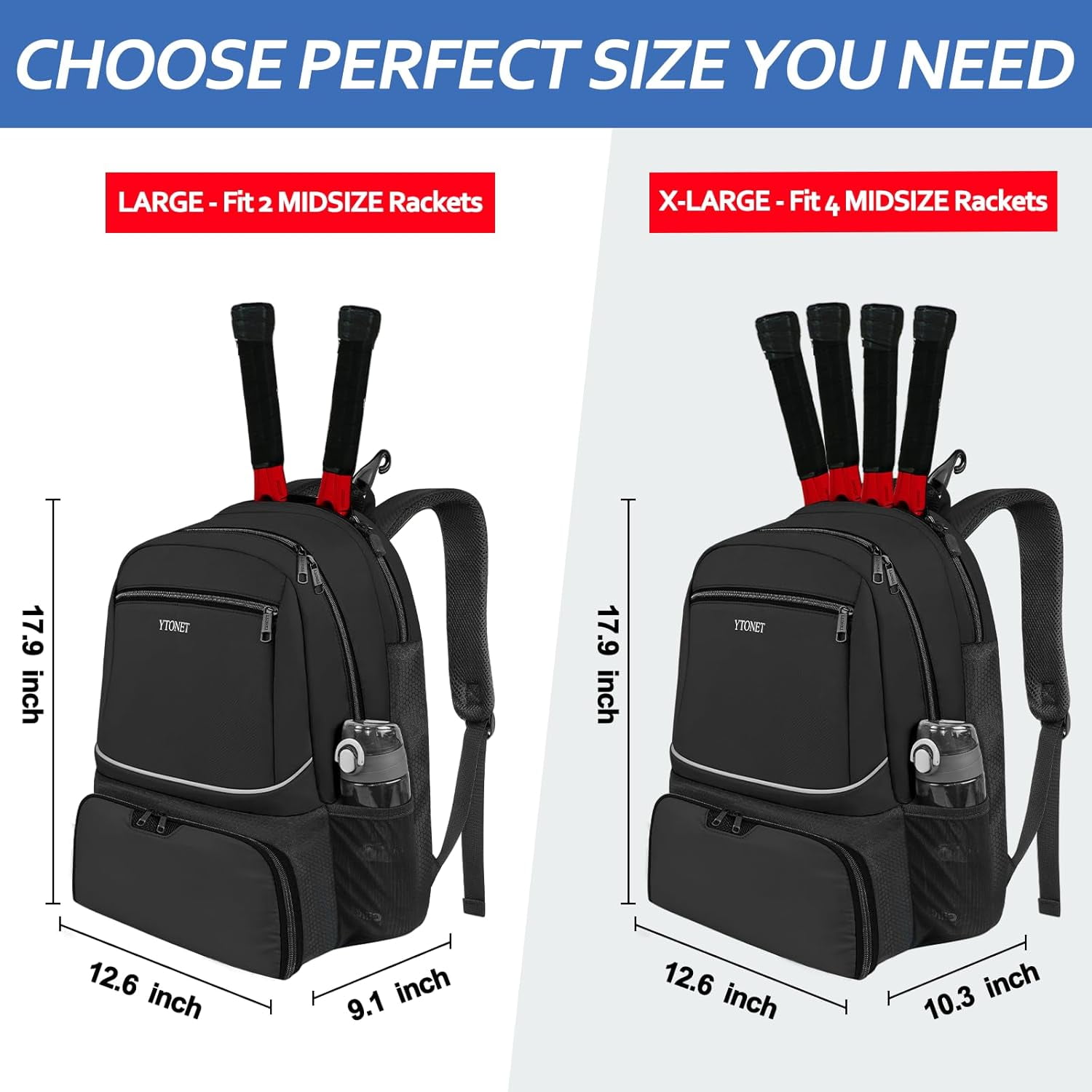 Tennis Bag for Women Men - Hard 16 Inch Laptop Case Compatible with  ROG Strix G16