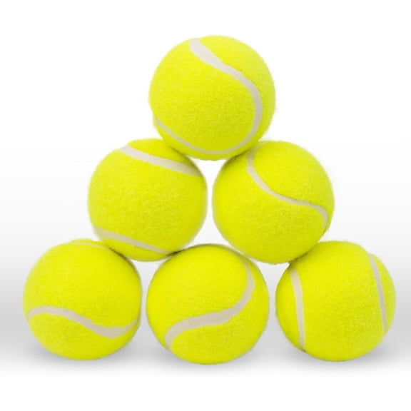Tennis Ball 6 Pcak 2.5 Inch for Max Automatic Ball Lanucher Interactive Balls for Exercise Play Fetch