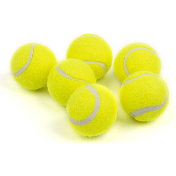 Tennis Ball 6 Pcak 2 Inch for Automatic Ball Lanucher Interactive Balls for Exercise Play Fetch for Small to Meidum Breed
