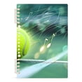 thumbnail image 1 of Tennis Ball Notes Spiral Journal Notebook College Ruled Notebook 8.3" x 5.7" A5 Lined Thick Paper Page, 1 of 6