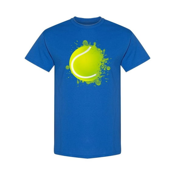Tennis Ball T-Shirt Men -SPIdeals Designs, Male x-Large