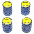 thumbnail image 1 of Tennis Ball Tire Rim Wheel Aluminum Valve Stem Caps, Multiple Colors, 1 of 1