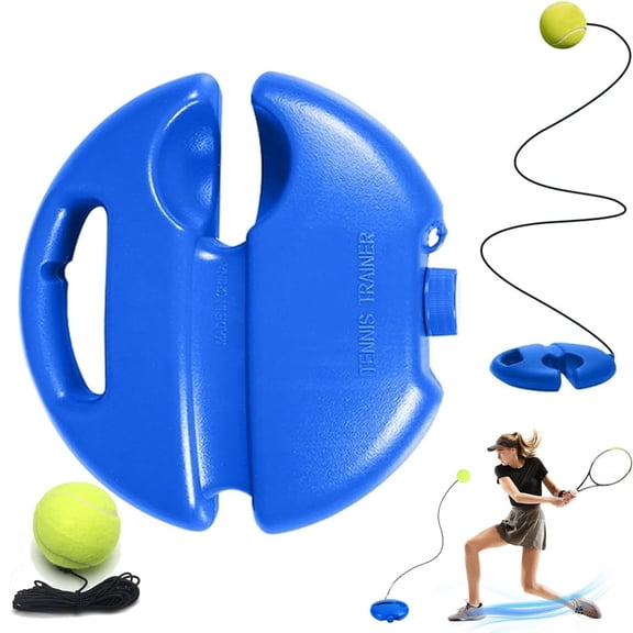 Tennis Ball Training Baseboard, 2026 New Tennis rebounder with Weighted Base, Portable Tennis Trainer for Home use,Multifunctional Tennis Solo Practice kit for Backyard