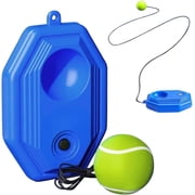 Tennis Ball Training Baseboard, Tennis Rebound with Weighted Base, Portable Tennis Trainer for Home use,Multifunctional Tennis Practice for Adults or Beginners