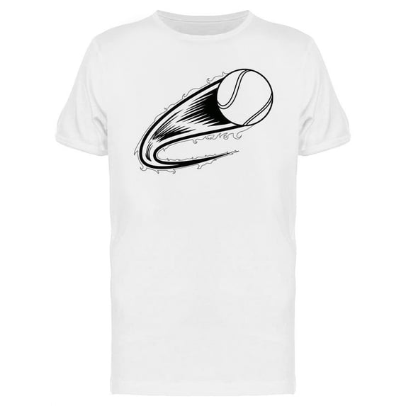 Tennis Ball With Effect T-Shirt Men -Image by Shutterstock, Male 3X-Large