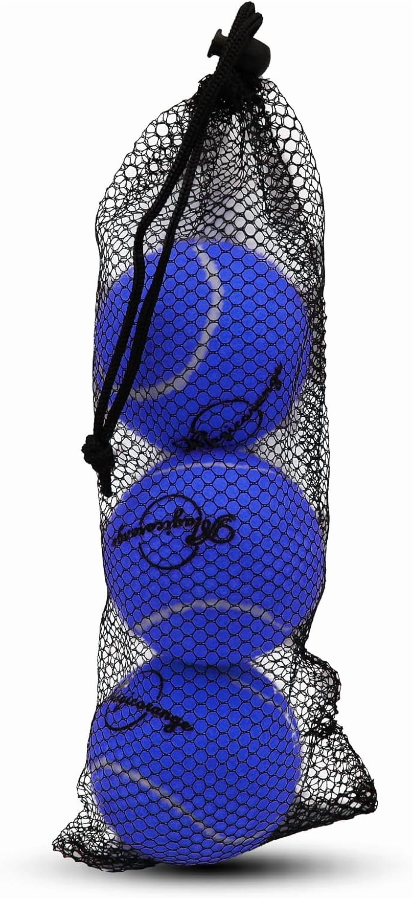 Tennis Balls, 3 Pack Training Tennis Ball, Dog Tennis Balls Come with Mesh Bag for Easy Transport, Good for Beginner Training Ball