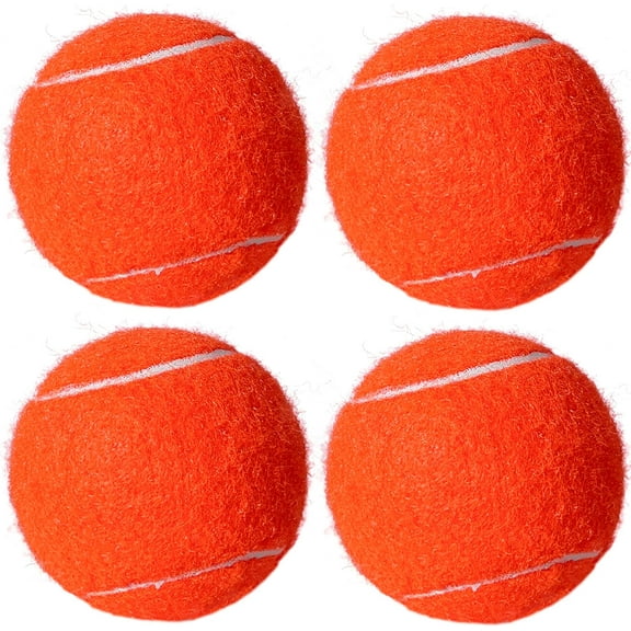 Tennis Balls, 4 Pack Advanced Practice Tennis Balls for Beginner, Training Playing Tennis Balls
