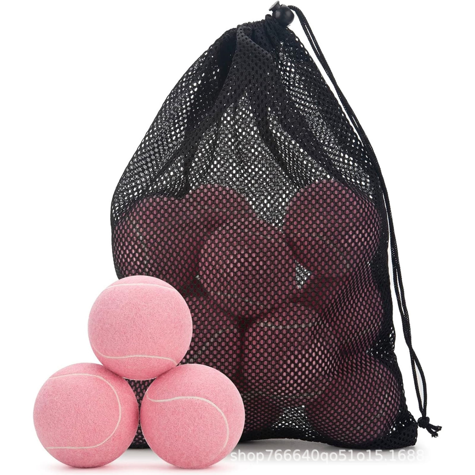 Tennis Balls, Light Pink 2.5 Inch, Pack of 20, Suitable for Beginners and Tennis Enthusiasts