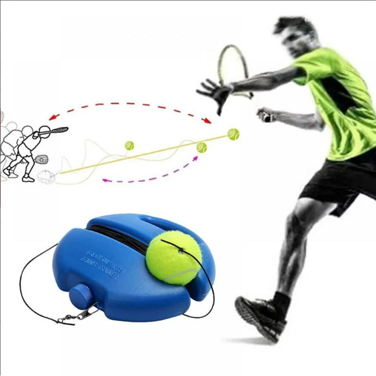 Tennis Balls–Portable Tennis Rebounder with Standard Replacement