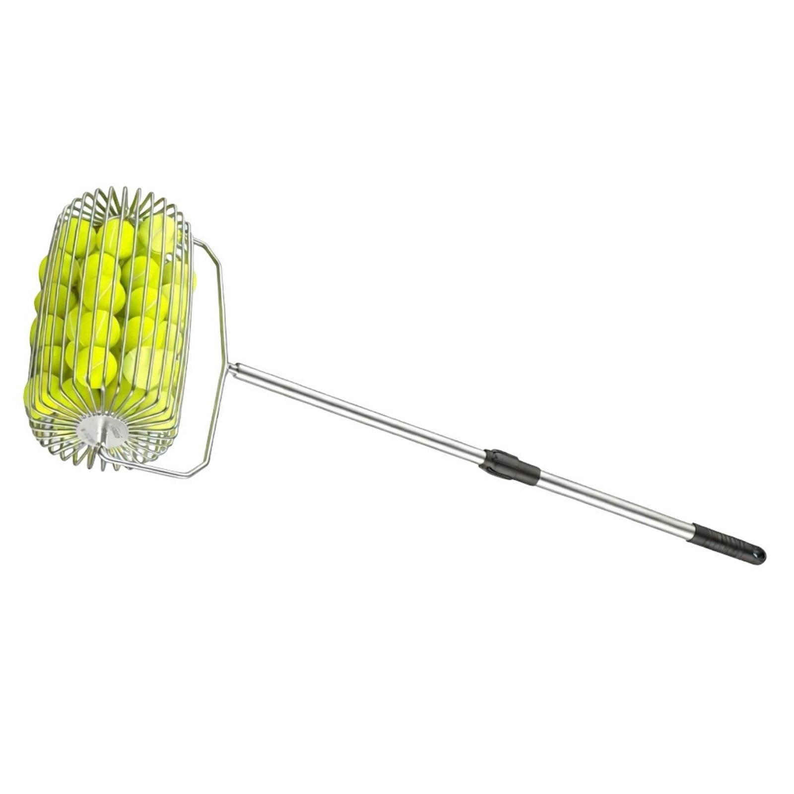 Tennis Balls Retrievers with Handle Pickleballs Pickup Hoppers Pickleballs Tennis Balls Collector Basket Pickers Upper