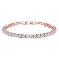 thumbnail image 1 of Tennis Bracelet for Women Elegant Classic Design Adjustable Length Detachable Buckle Timeless Jewelry, 1 of 8