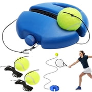 Tennis Buddy, Tennis Trainer Kit, Blue, with 2 Rebound Ball and String, Self Tennis Trainer Rebound Ball, Tennis Self Training Tool for Beginners Sport Exercise Portable Trainer