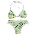 thumbnail image 1 of Tennis Chic One-Piece Swimsuits Bikini Set: Detachable Sponge, Adjustable Strap, Two-Pack, for Pools and Beaches, 1 of 6