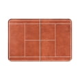 thumbnail image 1 of Tennis Court Doormat Printed Polyeste Bathroom Kitchen Floor Carpet Door Floor Rug Door Mat Sport Orange Anti-slip Bath Mat, 1 of 5