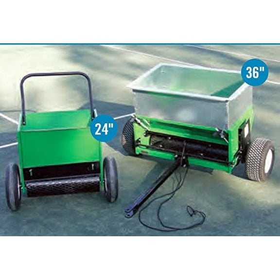 Tennis Court Maintenance - Spreaders and Scarifiers - Truflow Topdressers - 24" Hand Spreader