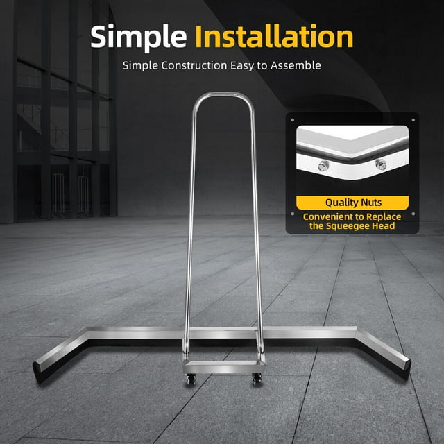 Tennis Court Squeegee Water Remover Court Sweeper Water Pusher Dew