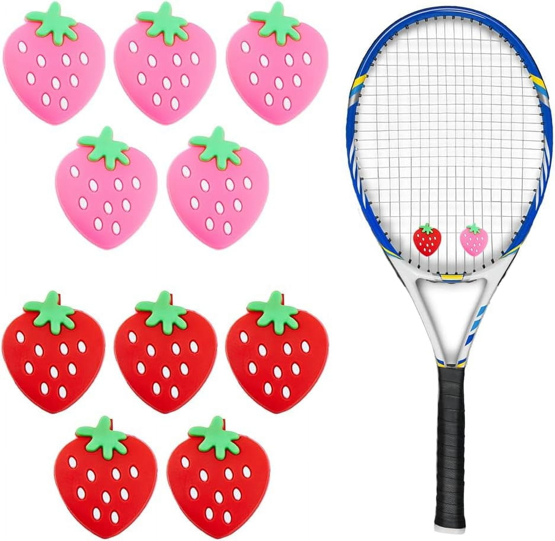 Tennis Dampener Strawberry Speech Silicone Shock Vibration Dampener ...