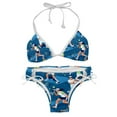 thumbnail image 1 of Tennis Detachable Sponge Adjustable Strap Bikini Set Swimsuit 2-Pack - Beach Pool Swimwear, 1 of 6