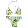 thumbnail image 1 of Tennis Detachable Sponge Adjustable Strap Bikini Set - Two-Pack - Ideal for Beach and Pool Parties, 1 of 6