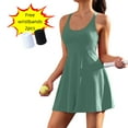 thumbnail image 1 of Tennis Dresses for Women with Shorts 2025 Athletic Golf Dress with Built-in Shorts Pockets Summer Dresses, 1 of 8