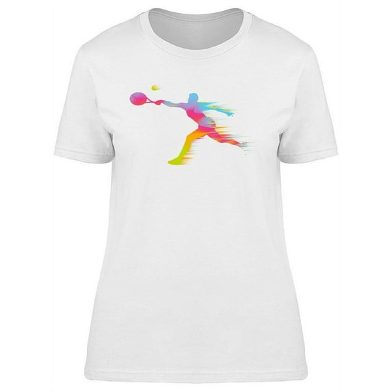 Tennis Dynamic Composition T-Shirt Women -Image by Shutterstock, Female Medium