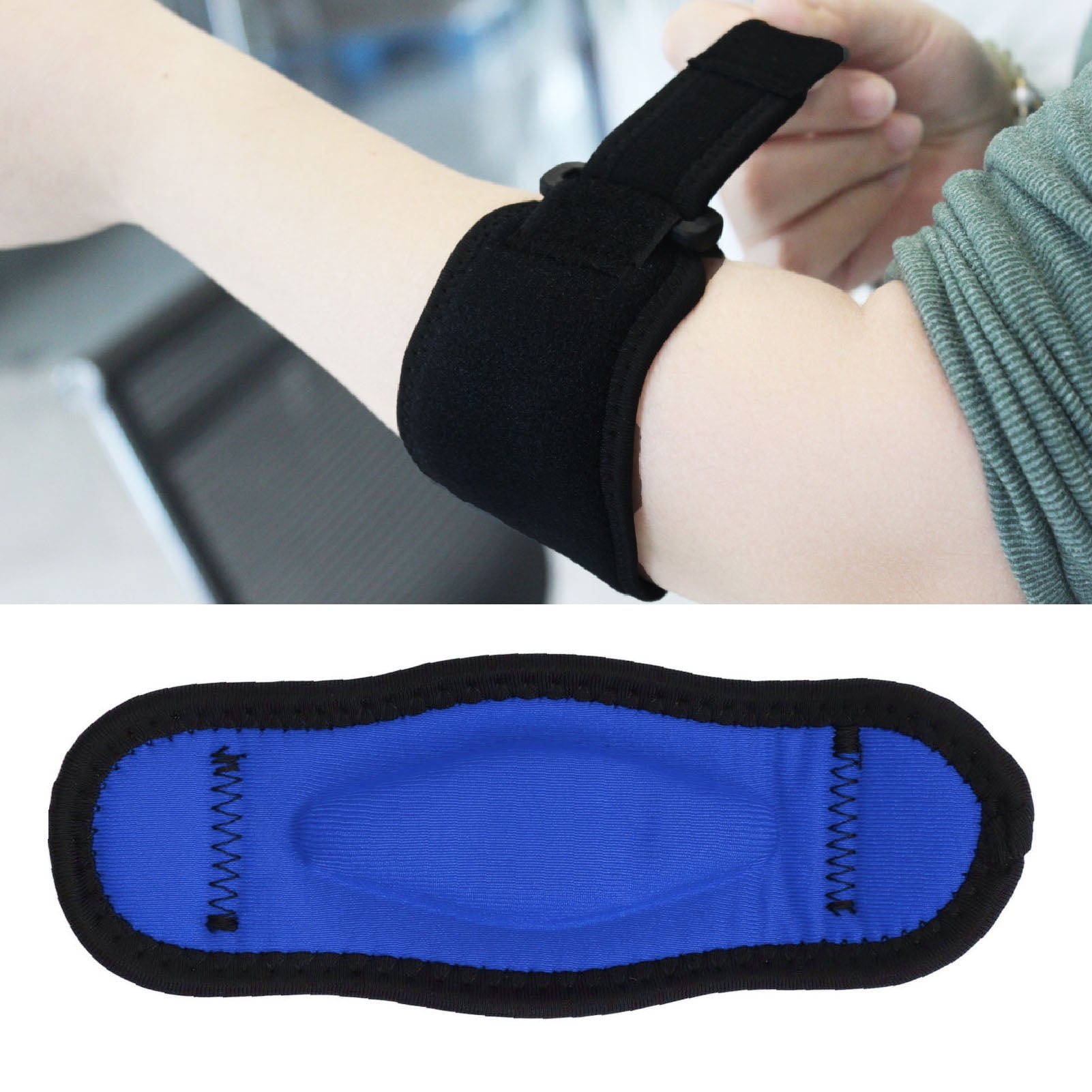 Tennis Elbow Brace Forearm Straps Arm Band Support Strap For Reducing