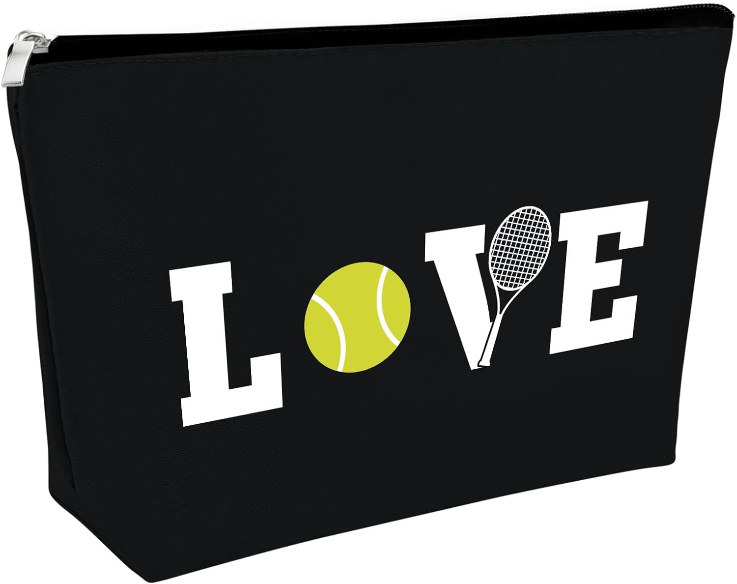 Tennis Gifts Makeup Bag Inspirational Gift for Tennis Player Birthday