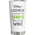 thumbnail image 1 of Tennis Gifts for Men/Women, Gifts for a Tennis Lover, Tennis Gifts for Dad, Tennis Lover Gifts, Tennis Accessories, Tennis Gifts Women, Tennis Party Decorations, Tennis Player Themed Tumbler 20OZ, 1 of 6