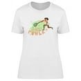 thumbnail image 1 of Tennis Girl Power T-Shirt Women -Image by Shutterstock, Female 3X-Large, 1 of 2