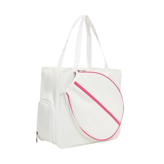 Tennis Handbag Shoulder Bag Racket Tote Waterproof Fabric Spacious Storage for Adults and Outdoor Sports