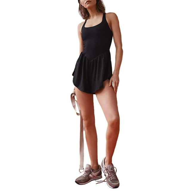 Tennis Jumpsuits for Women Running Onesie Workout Rompers Outfits