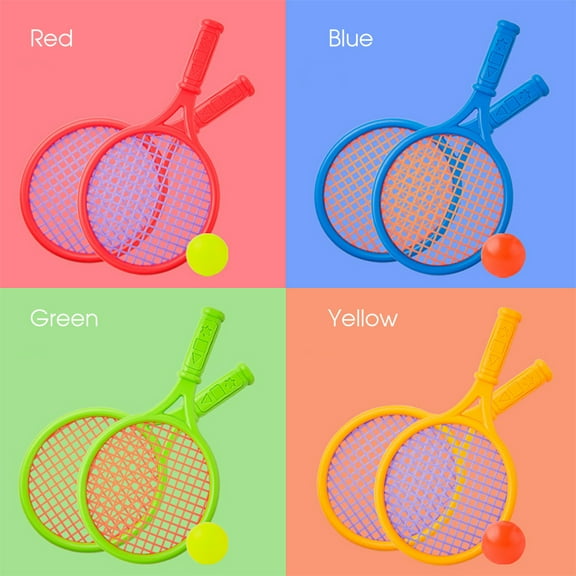 Tennis Kids Tennis Racquet Set Children Funny Tennis With Balls For Home Garden Beach Outdoor School Training Sport