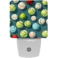 thumbnail image 1 of Tennis LED Square Night Lights - Portable and Stylish for Bedroom and Kids Room - Enhance Your Space with Soft and Soothing Illumination, 1 of 6