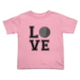 thumbnail image 1 of Tennis Love Cute Toddler T-Shirts for Boys Girls (Pink, Youth L), 1 of 5